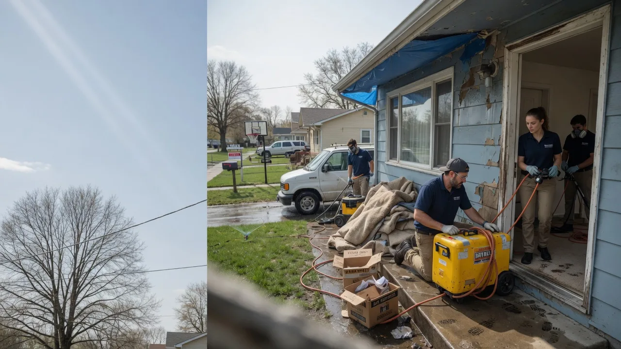 Basement Flood Cleanup in Stephenson, WV near me